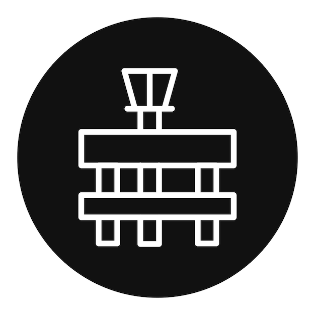 Ilustración vectorial de la luz de la calle