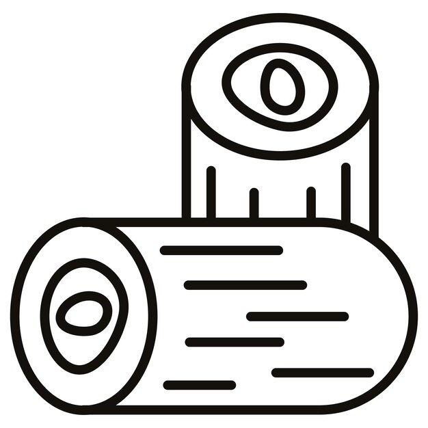 Ilustración vectorial de madera