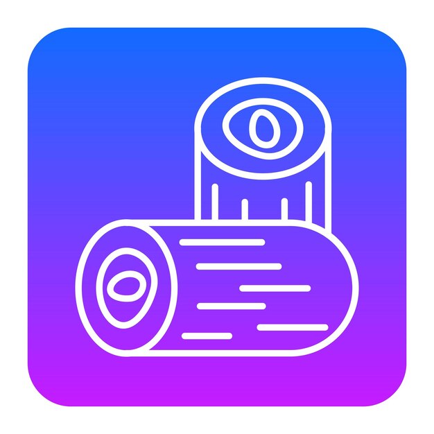 Ilustración vectorial de madera