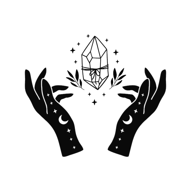 Vector ilustración vectorial mágica.