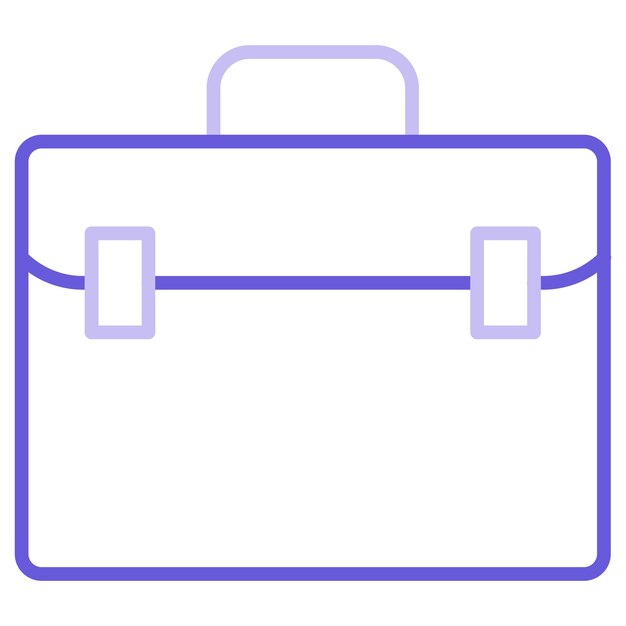 Ilustración vectorial de la maleta