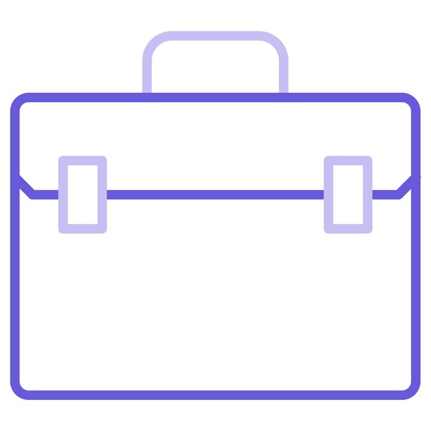Ilustración vectorial del maletín