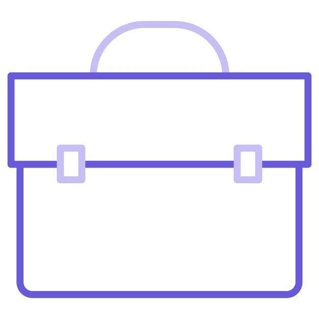 Ilustración vectorial del maletín