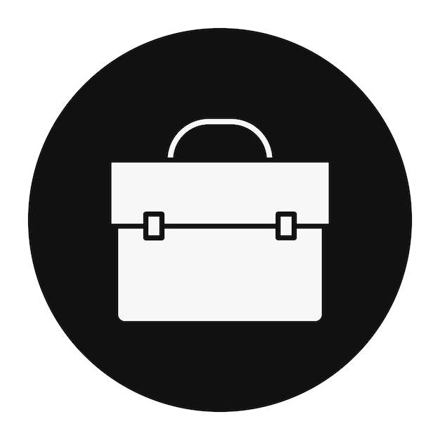 Ilustración vectorial del maletín