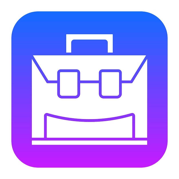 Ilustración vectorial del maletín