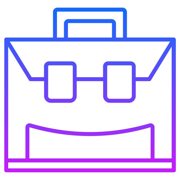 Ilustración vectorial del maletín
