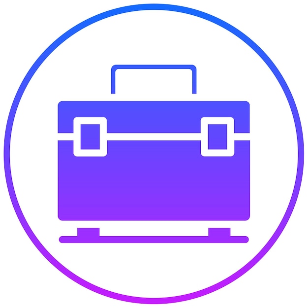 Ilustración vectorial del maletín