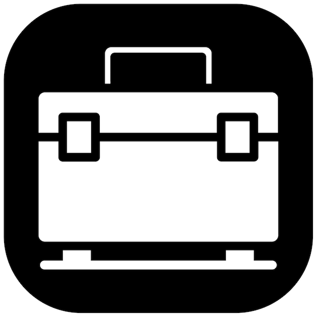 Ilustración vectorial del maletín