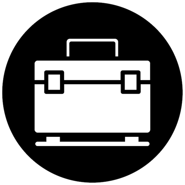 Ilustración vectorial del maletín