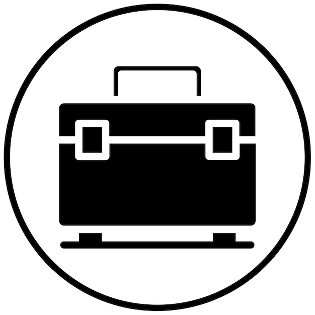 Ilustración vectorial del maletín
