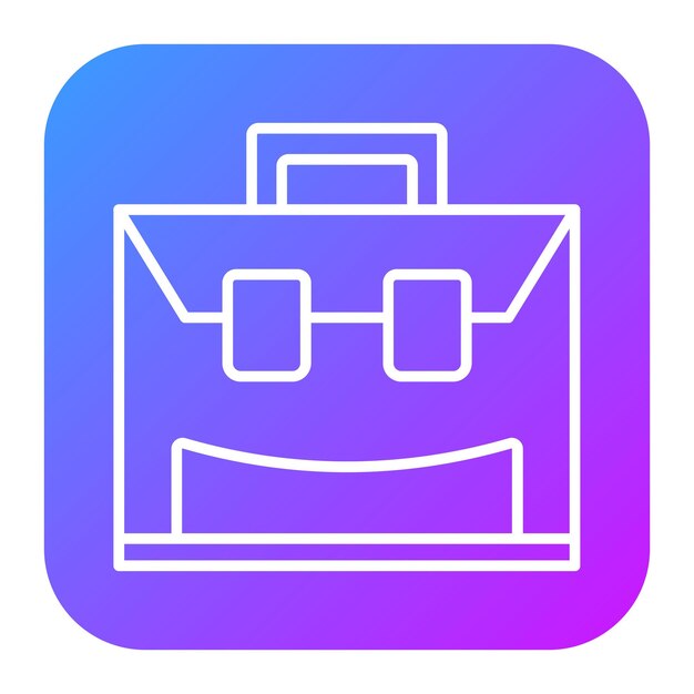 Ilustración vectorial del maletín
