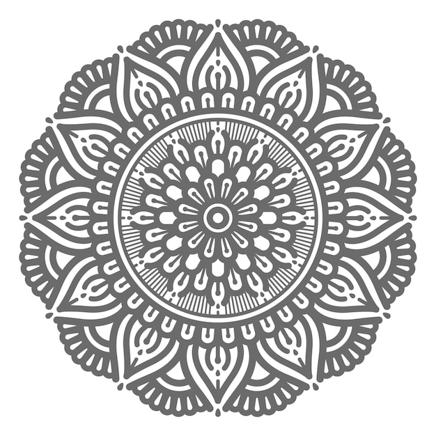ilustración vectorial mandala ornamental para concepto abstracto y decorativo en estilo circular