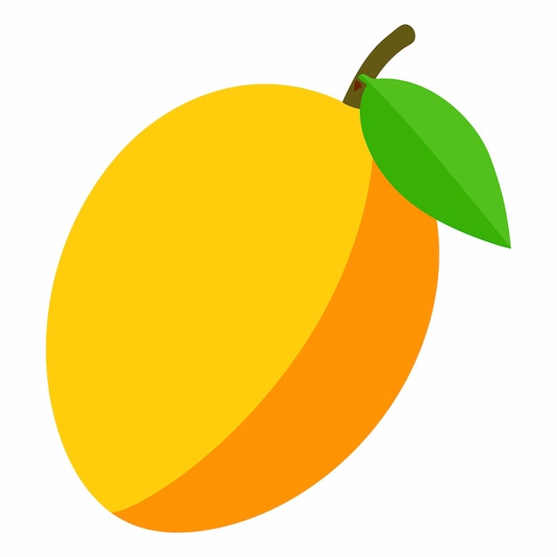 Ilustración vectorial de mango dibujado a mano