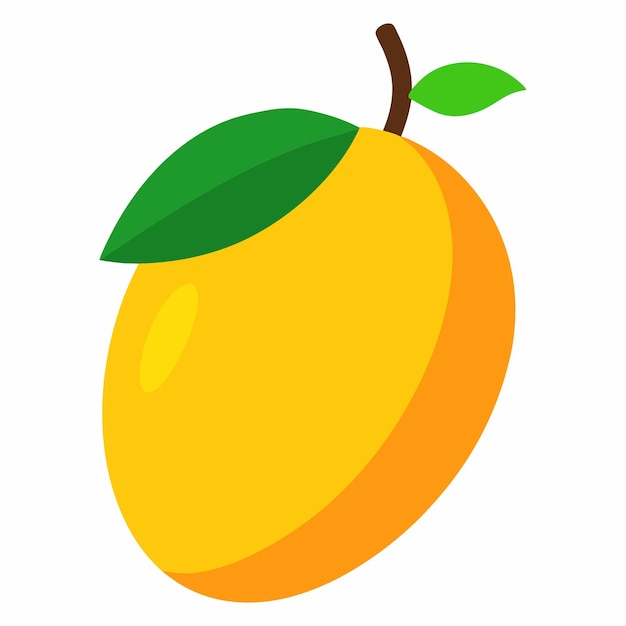 Ilustración vectorial de mango dibujado a mano