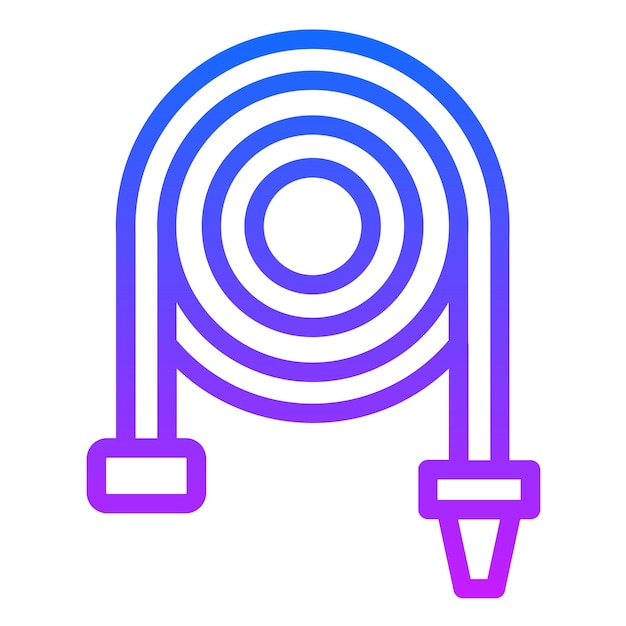 Ilustración vectorial de la manguera