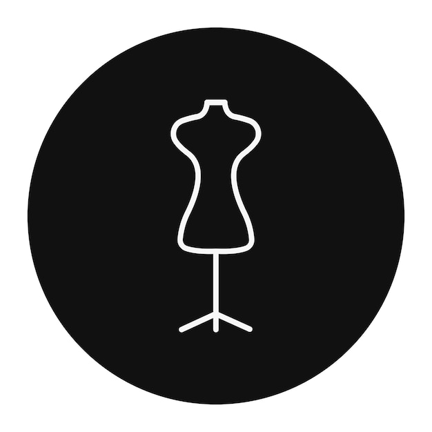 Ilustración vectorial del maniquí