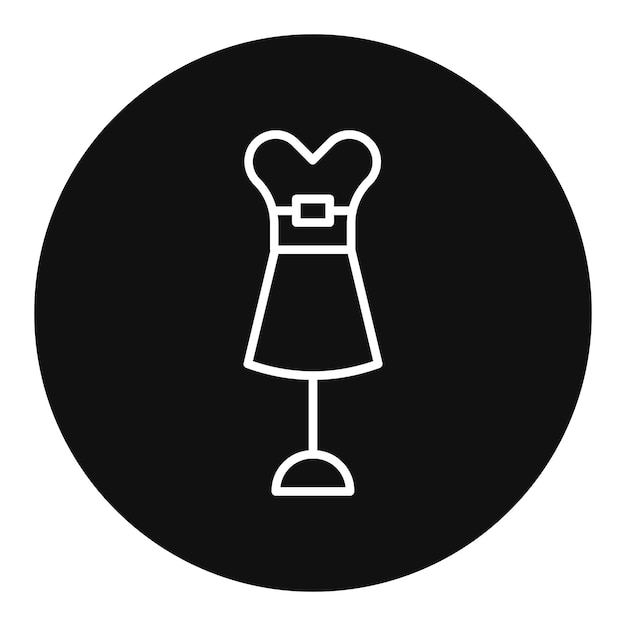 Ilustración vectorial del maniquí
