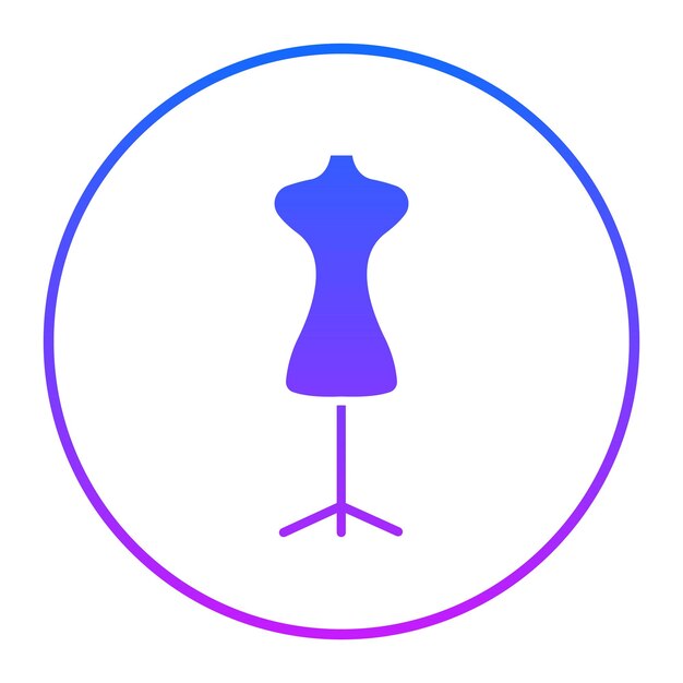 Ilustración vectorial del maniquí