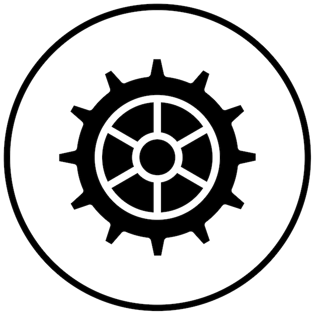 Ilustración vectorial de las manivelas