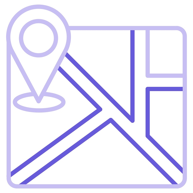 Ilustración vectorial del mapa del sitio