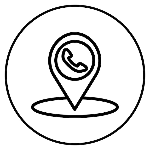 Ilustración vectorial del mapa