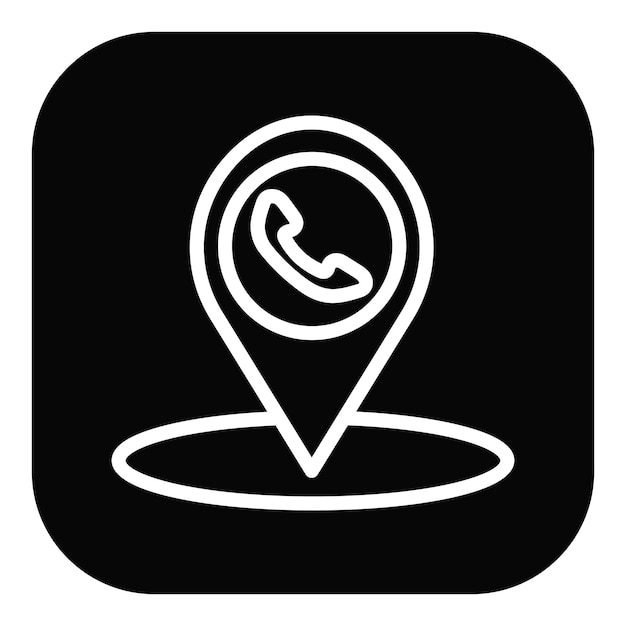 Ilustración vectorial del mapa