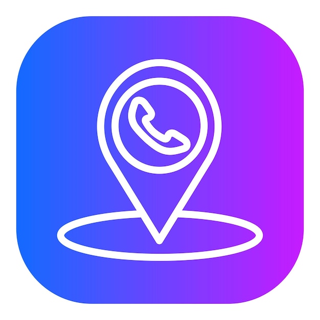 Ilustración vectorial del mapa