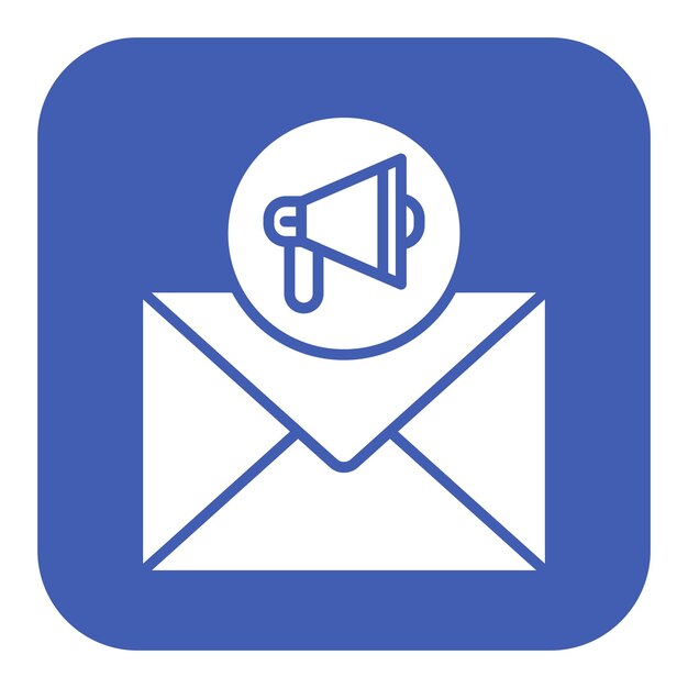 Ilustración vectorial de marketing por correo electrónico