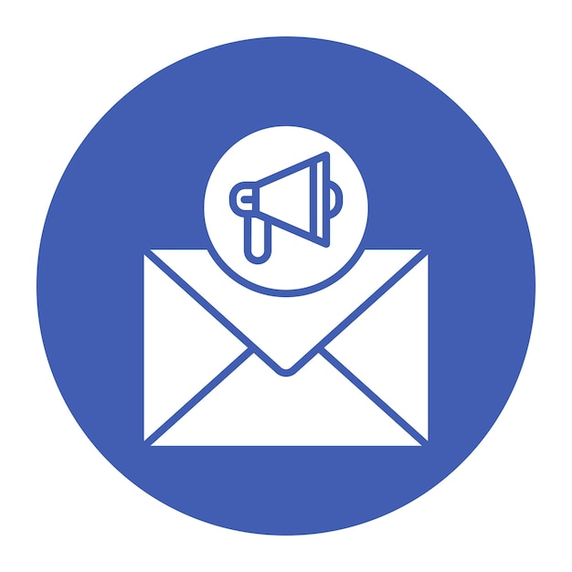 Ilustración vectorial de marketing por correo electrónico
