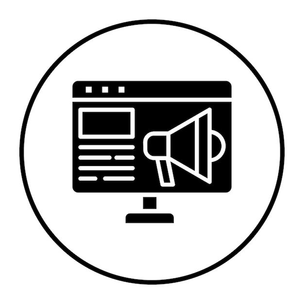 Ilustración vectorial de marketing