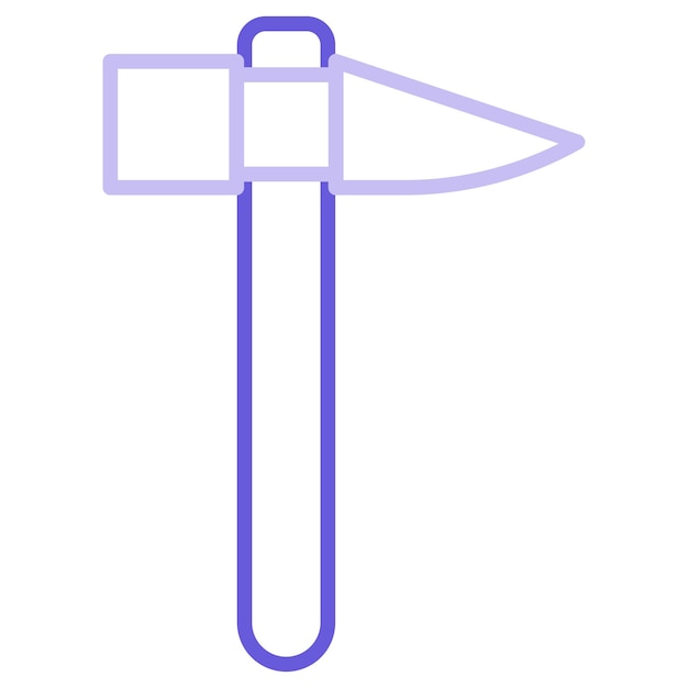 Ilustración vectorial del martillo