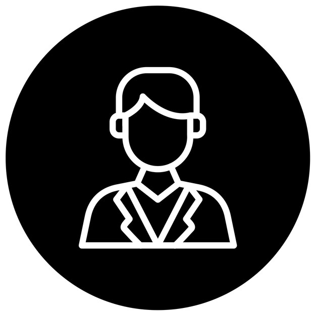 Ilustración vectorial masculina del científico de datos