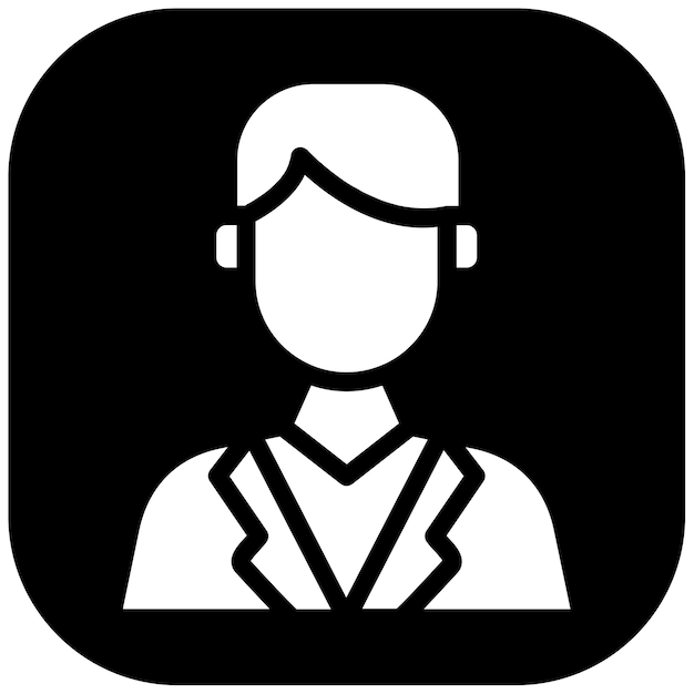 Ilustración vectorial masculina del científico de datos