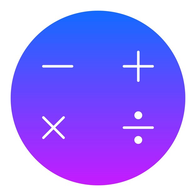 Ilustración vectorial de las matemáticas