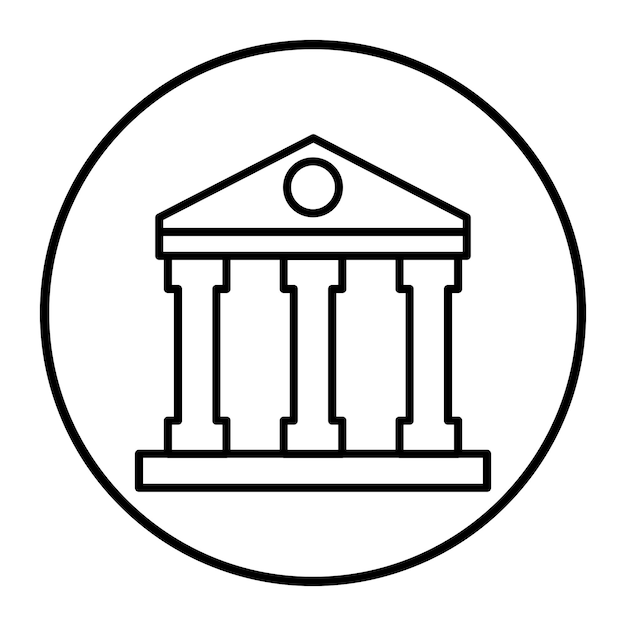 Ilustración vectorial del mausoleo