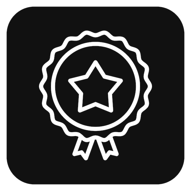 Ilustración vectorial de las medallas