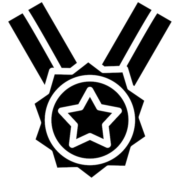 Ilustración vectorial de las medallas