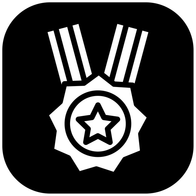 Ilustración vectorial de las medallas