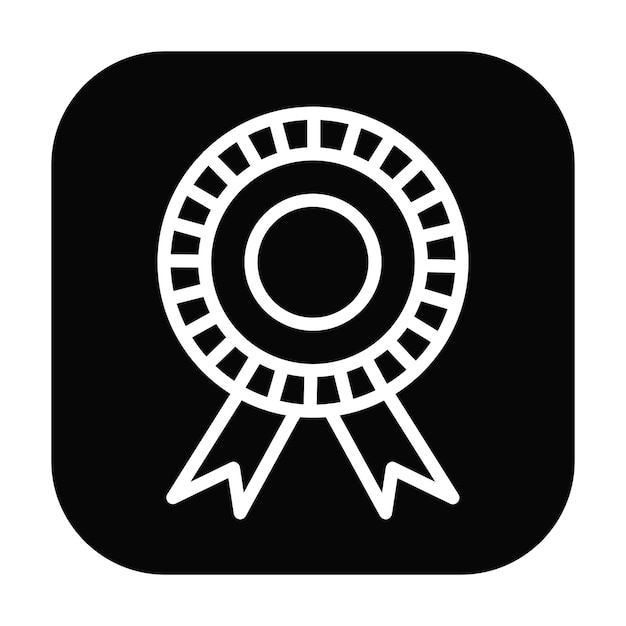 Ilustración vectorial de las medallas