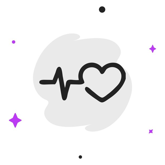 Ilustración vectorial médica en estilo plano pictograma de concepto de negocio simple en un fondo aislado