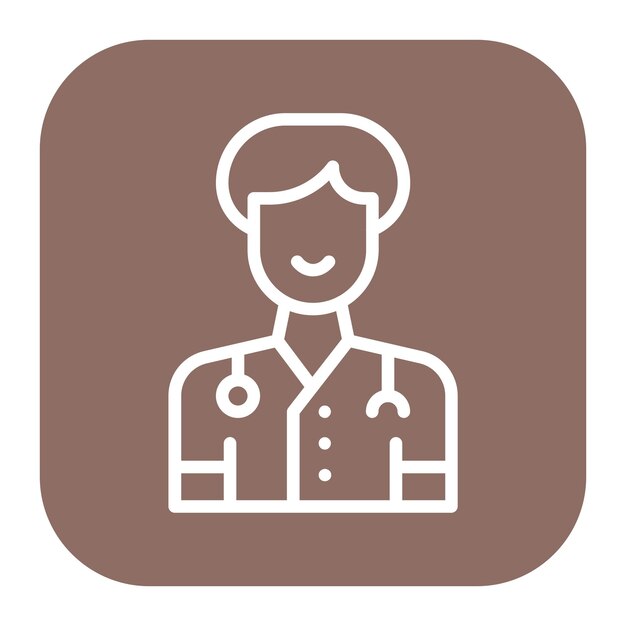 Ilustración vectorial médico