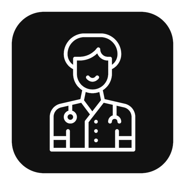 Ilustración vectorial médico