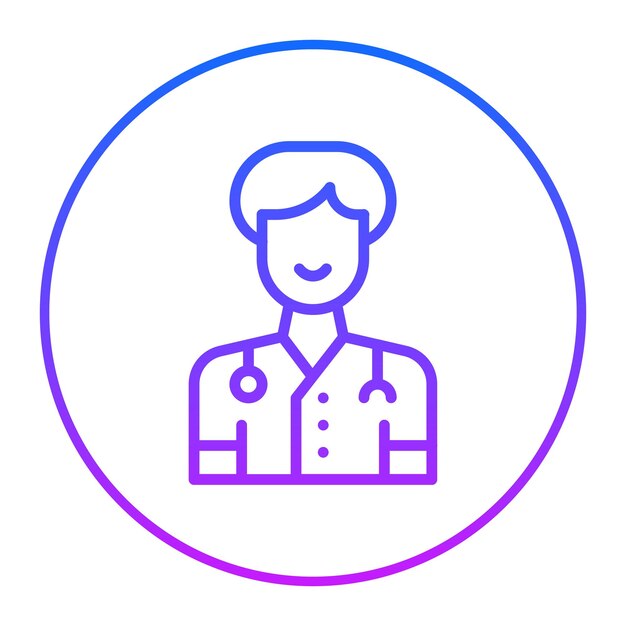 Ilustración vectorial médico