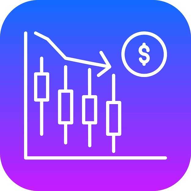 Ilustración vectorial del mercado de valores