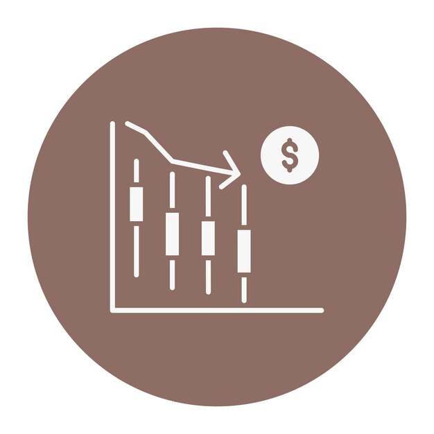 Ilustración vectorial del mercado de valores