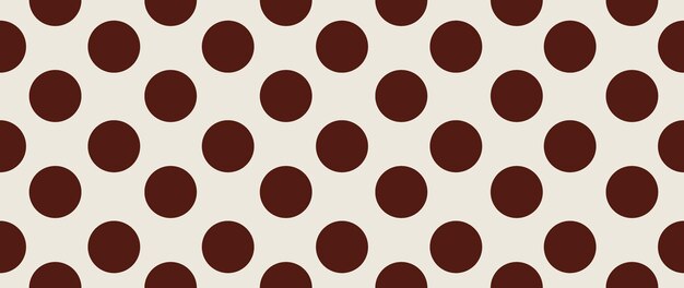 Ilustración vectorial minimalista de moda con fondo sin costuras de moda con patrón de puntos polca perfecto para invitación de tarjeta de cartel de protector de pantalla o decoración del hogarx9xA