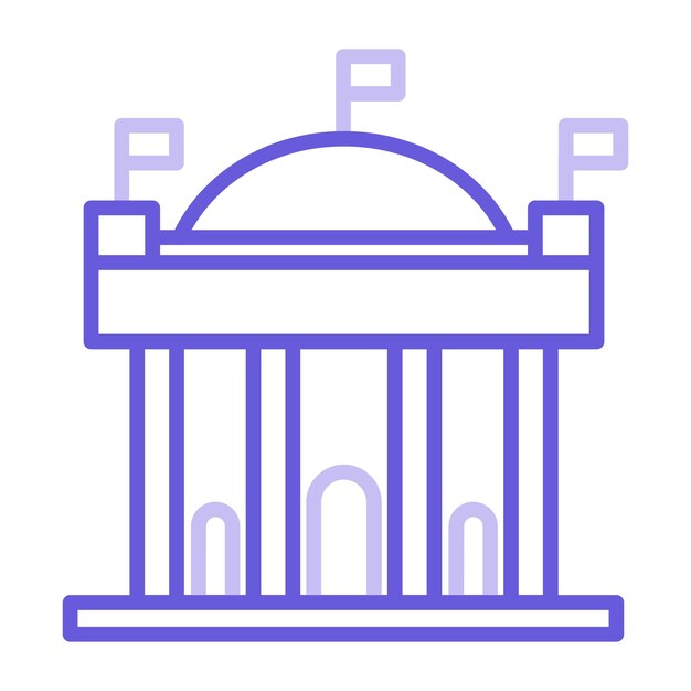 Ilustración vectorial del ministerio
