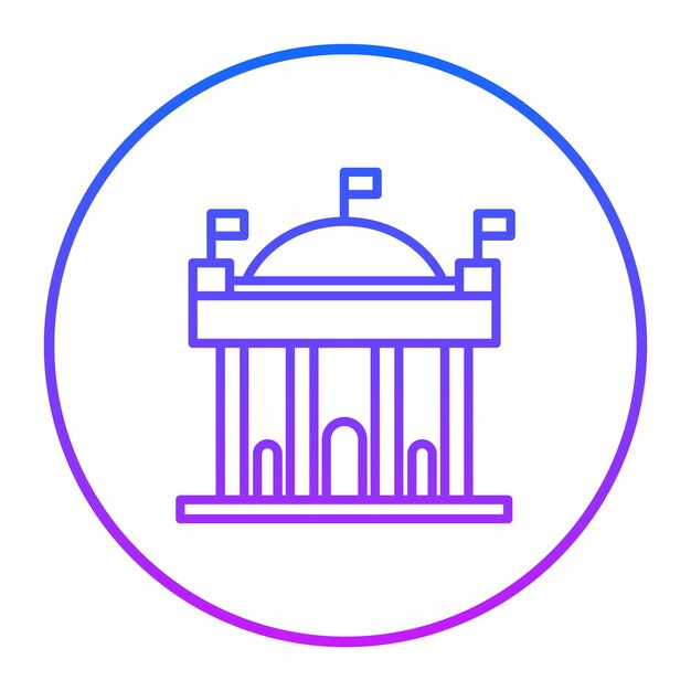Ilustración vectorial del ministerio
