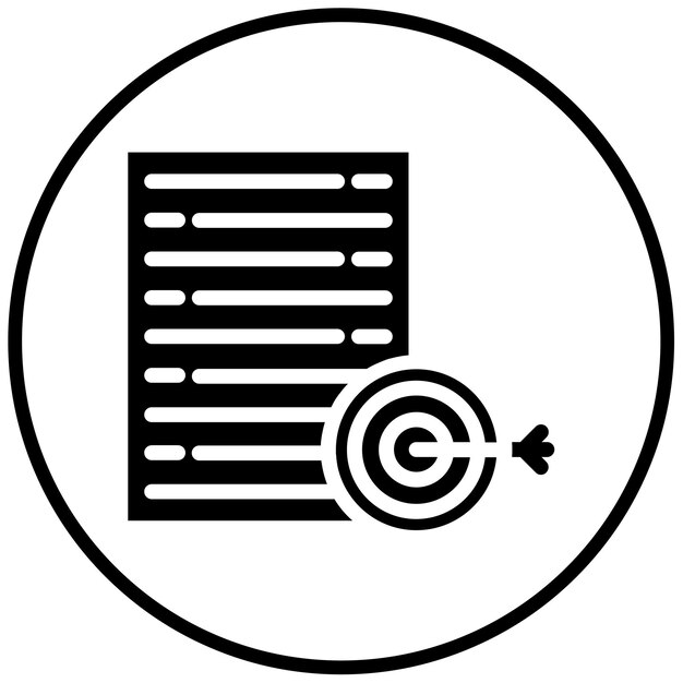 Ilustración vectorial de la misión