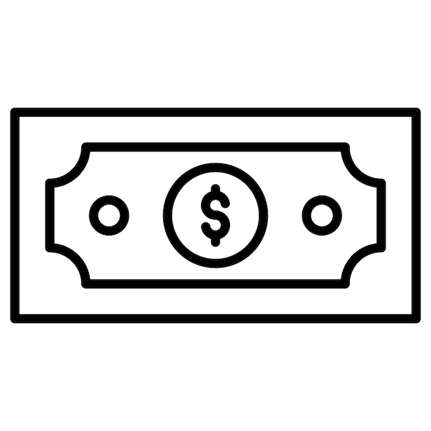 Ilustración vectorial de la moneda